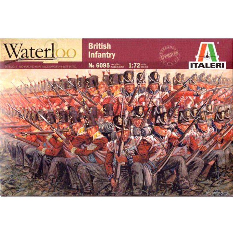 Italeri 6095 Brtiish Infantry 1815 1:72